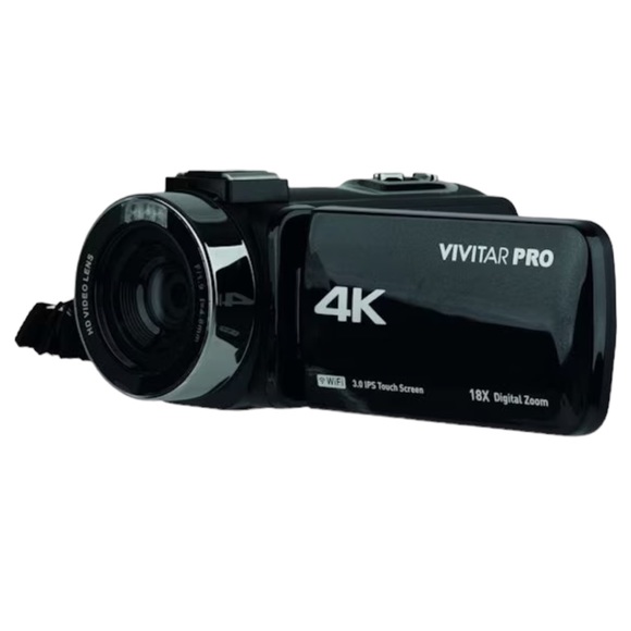 Vivitar 4K HD Digital Video Camera Night Vision WIFI Remote Control Black - Picture 3 of 9